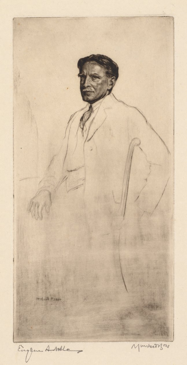 Dr. Eugene A. Noble by Muirhead Bone
