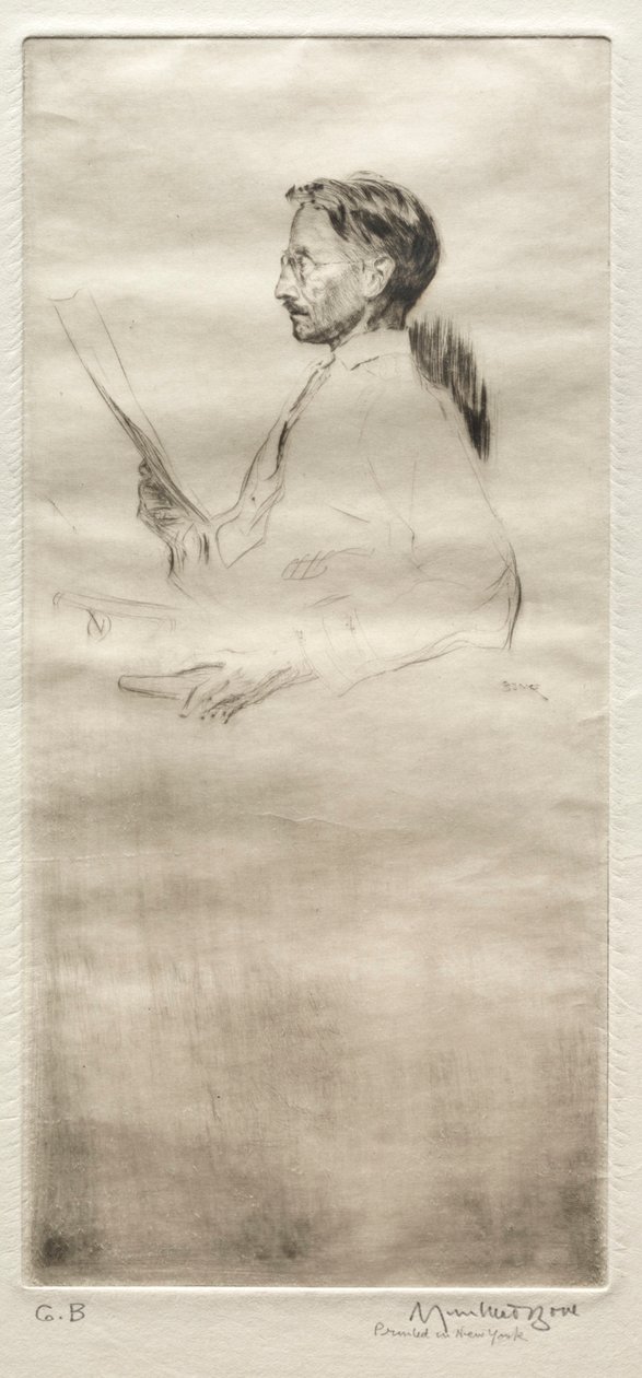 Frank Weitenkampf by Muirhead Bone