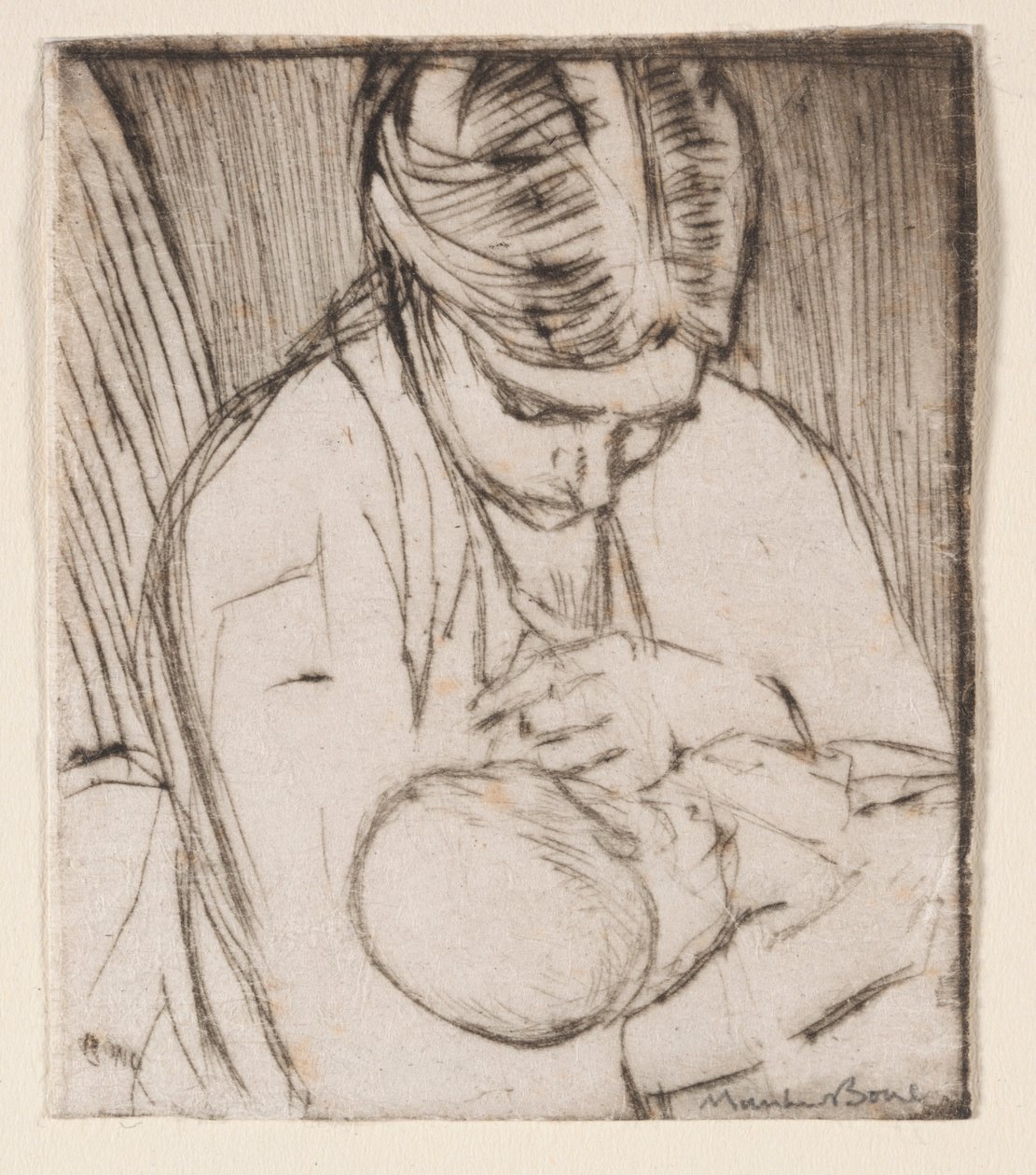 Gertrude and Stephen, No. 6 by Muirhead Bone