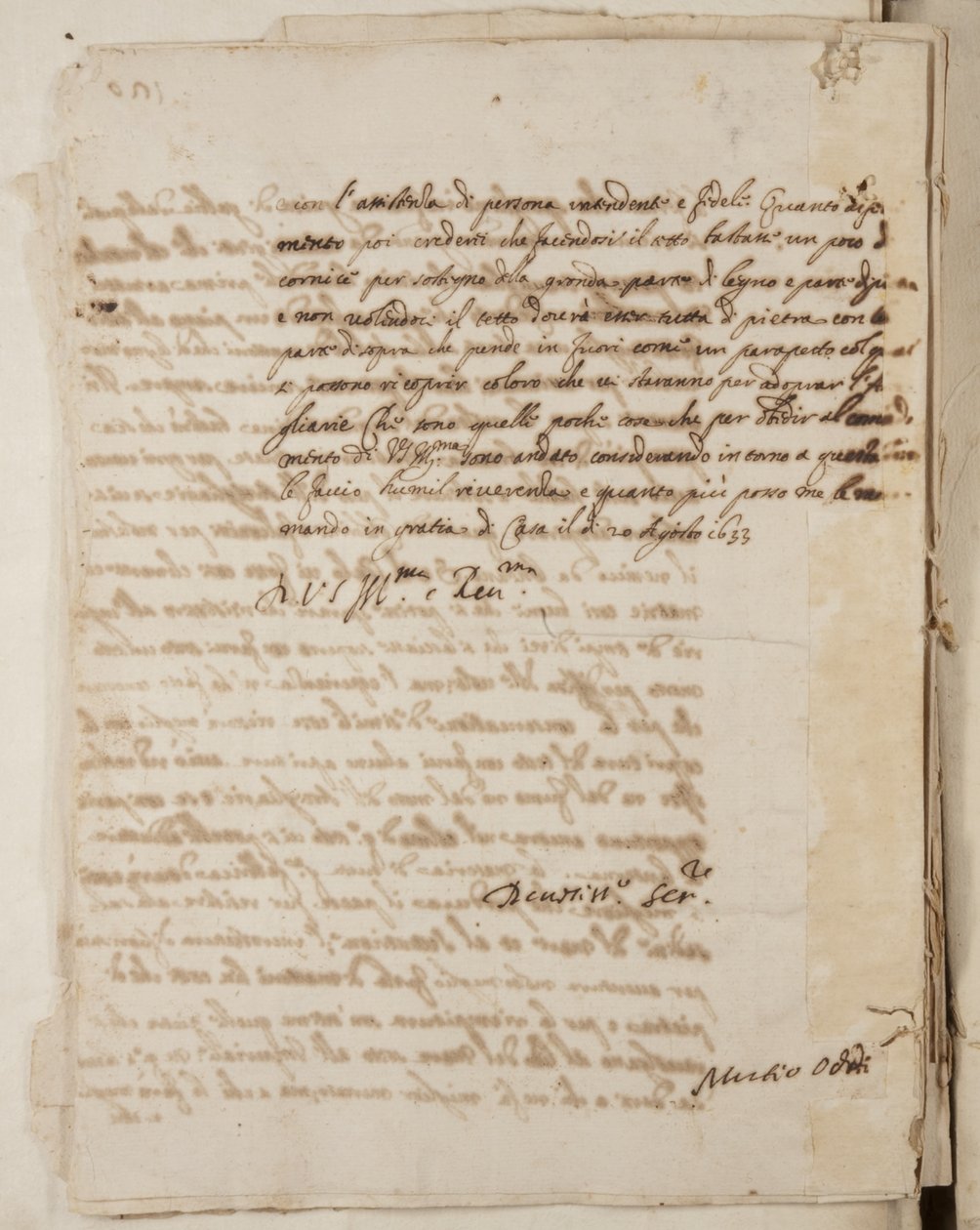 Portfolio of Drawings by Mutio Oddi of Urbino and Others, p120 by Muzio Oddi