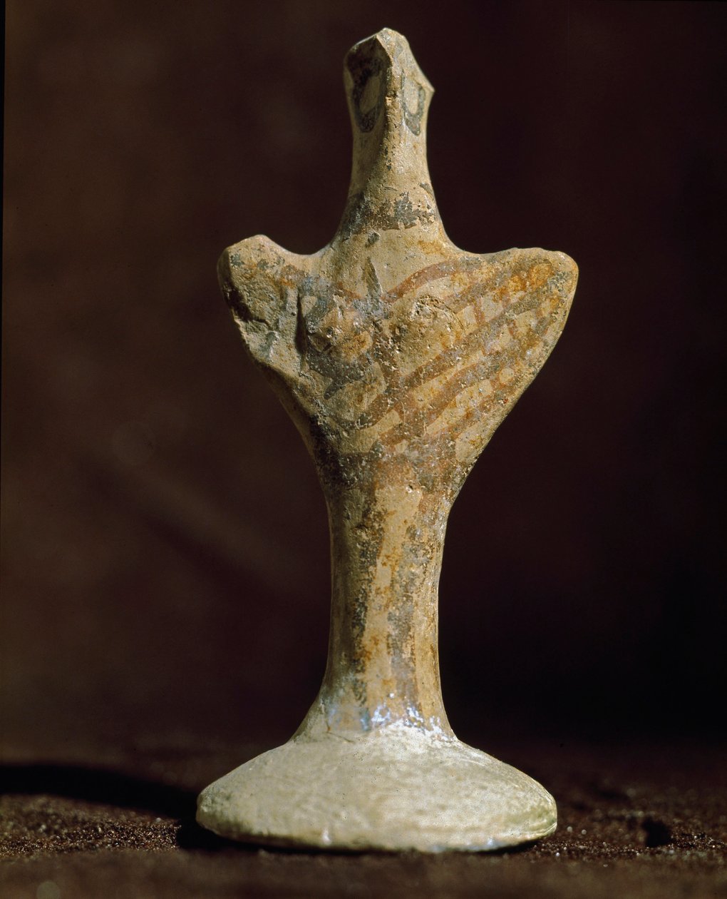 Mycenaean Art: Terracotta Idol from Scoglio del Tonno by Mycenaean Mycenaean
