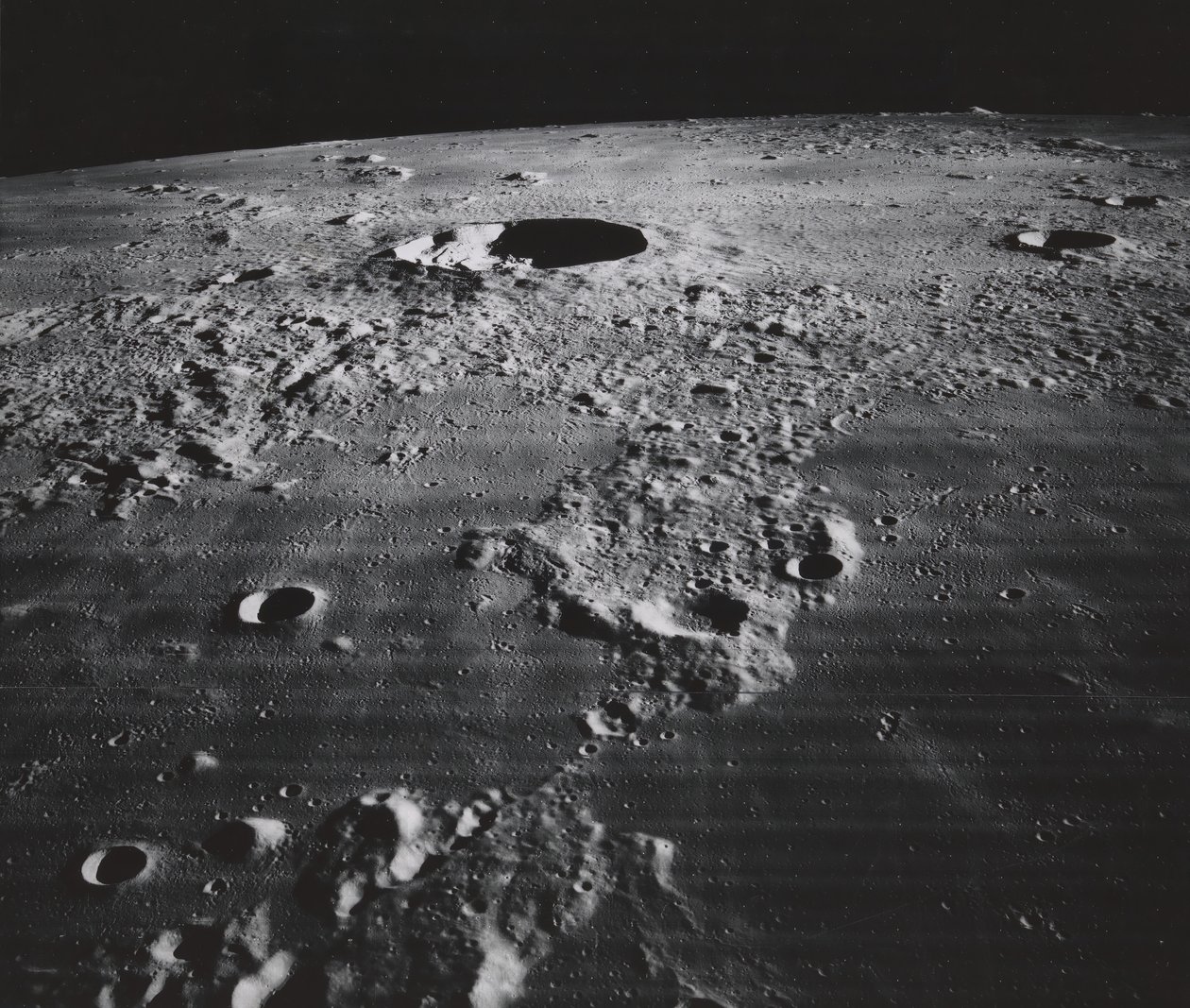 Crater Kepler and Vicinity by NASA Images
