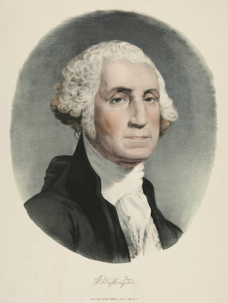 George Washington by Currier and Ives