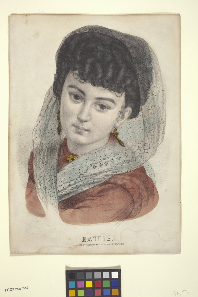 Hattie by N. and Ives J.M. (1824 95) Currier