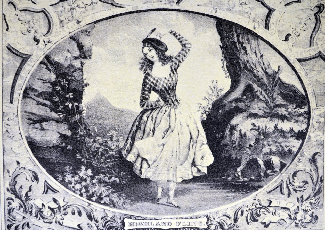 Highland Fling by N. and Ives, J.M. Currier