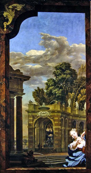 The Five Senses - Hearing by N. and Moucheron I. de Verkolje