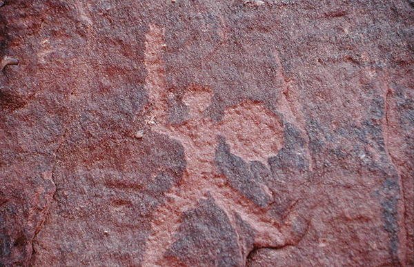Petroglyph from the Side of a Cliff by Nabatean