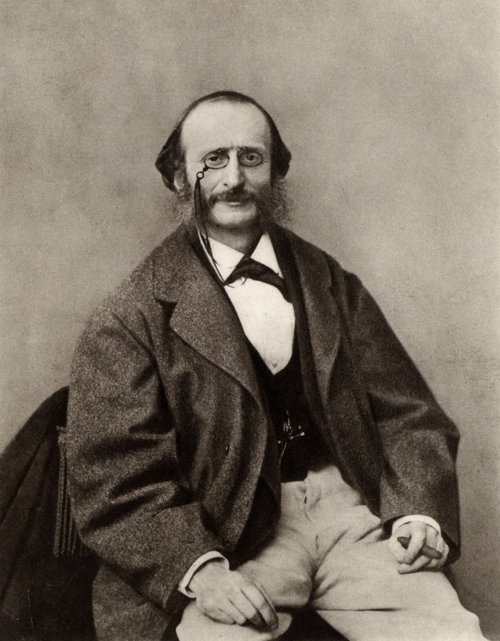 Jacques Offenbach (1819-1880) by Nadar