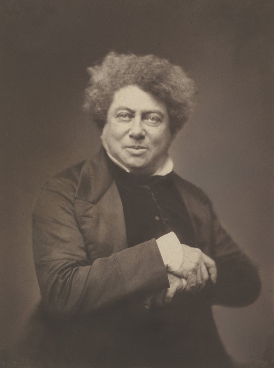 Alexandre Dumas père (1802-1870) by Nadar