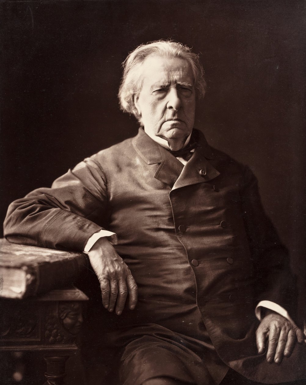 Baron Isidore Justin Séverin Taylor, Belgian Playwright and Travel Writer, 1789-1878 by Nadar