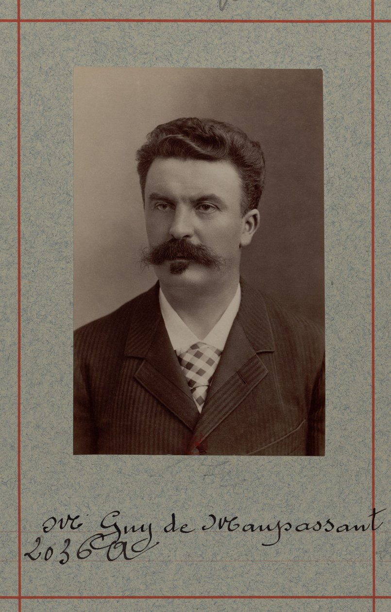 Guy de Maupassant - photo studio Nadar by Nadar