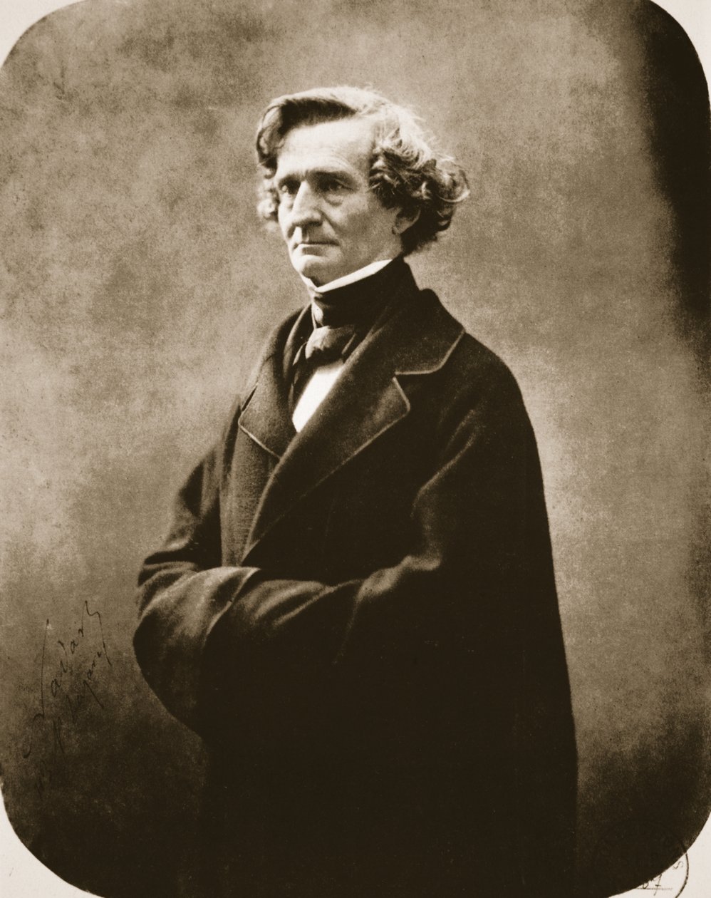 Hector Berlioz, 1863 by Nadar
