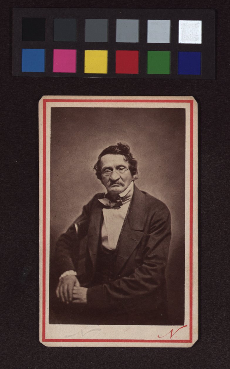 Moritz Gottlieb Saphir (1795-1858), Writer, Journalist, Satirist by Nadar