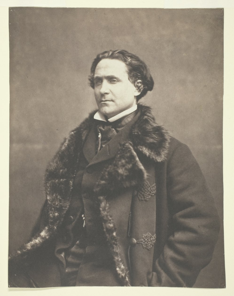 Portrait of La Fontaine by Nadar