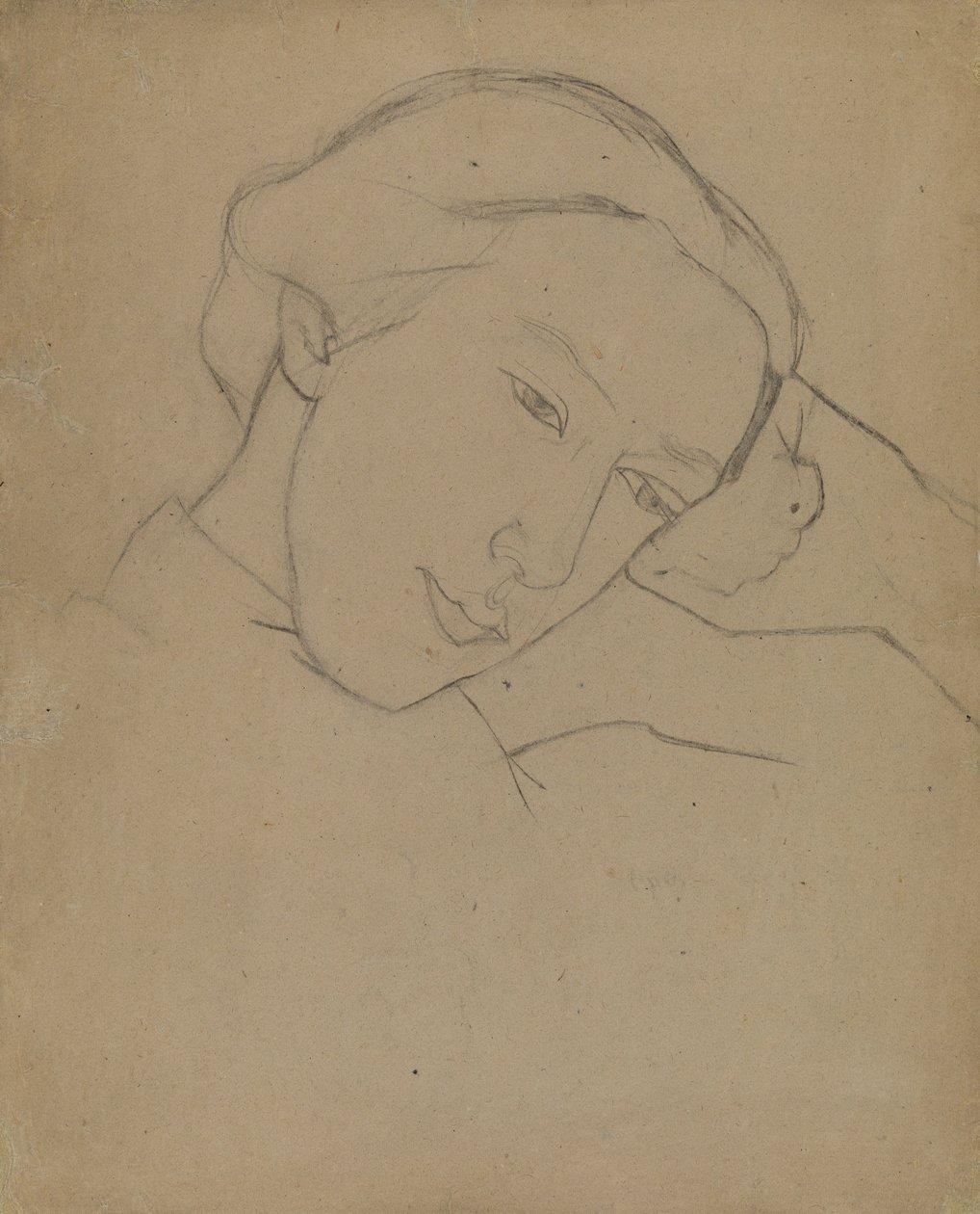 Self-Portrait, 1910s by Nadezhda Vladimirovna Lermontova