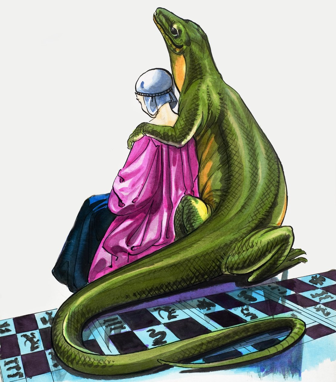 The Fairy Lizard, from Fairy Tales from Many Lands by Nadir Quinto