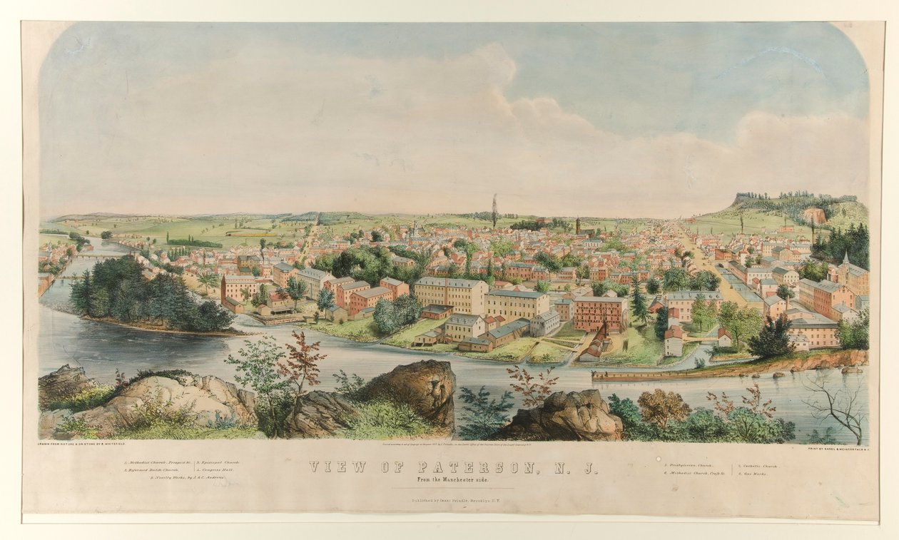 View of Paterson, N.J. by Nagel and Weingarten