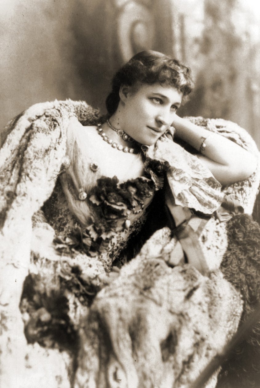 Portrait of Lillie Langtry by Napoleon Sarony