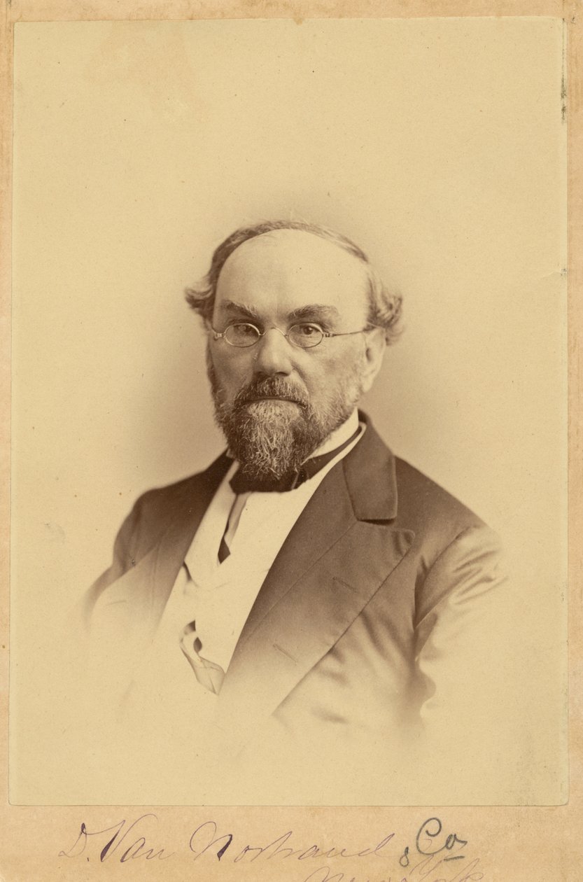 David Van Norstrand by Napoleon Sarony
