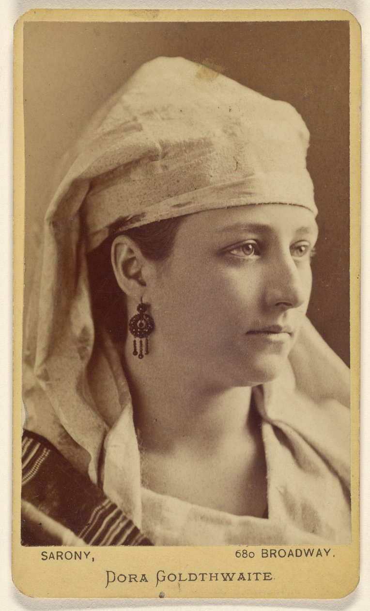 Dora Goldthwaite by Napoleon Sarony