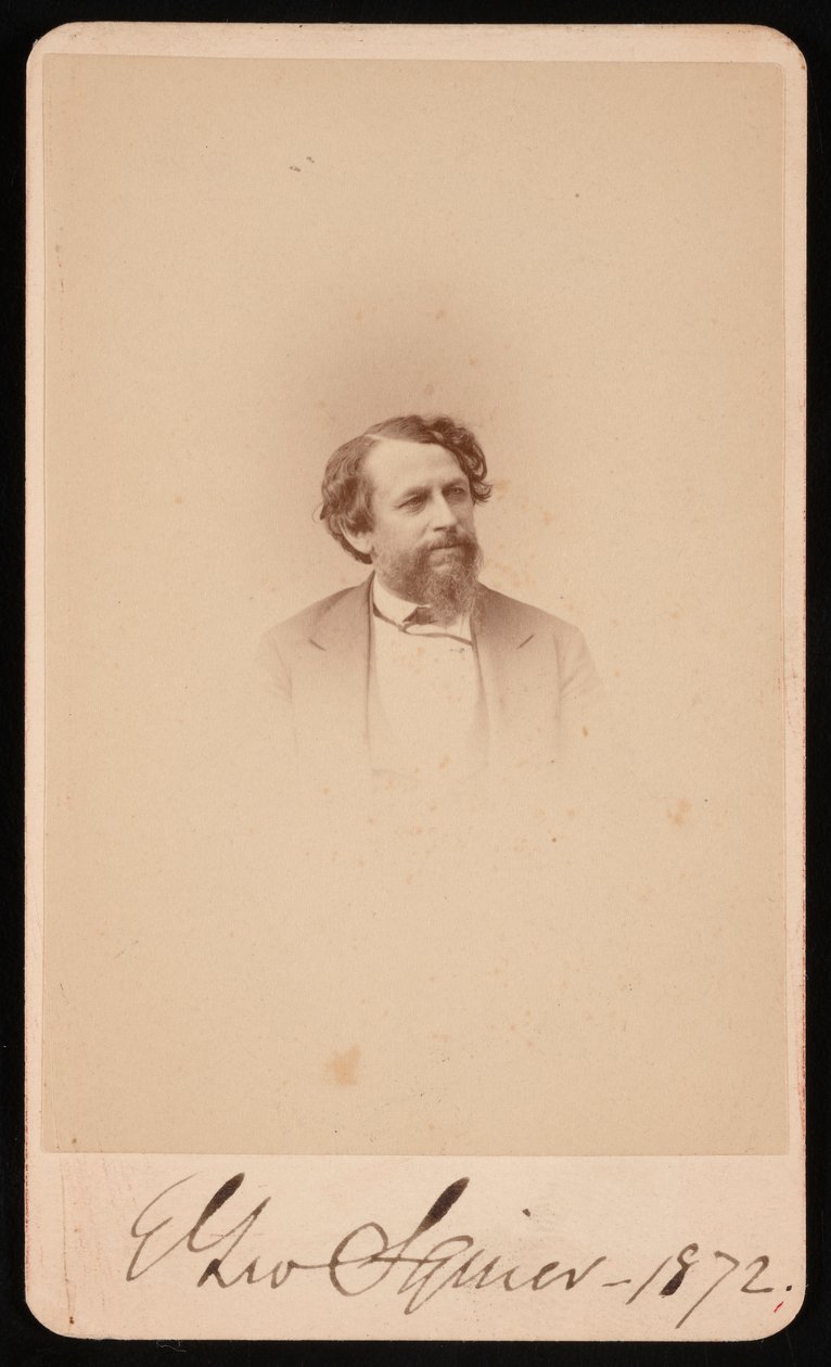 Portrait of Ephraim George Squier, 1872 by Napoleon Sarony