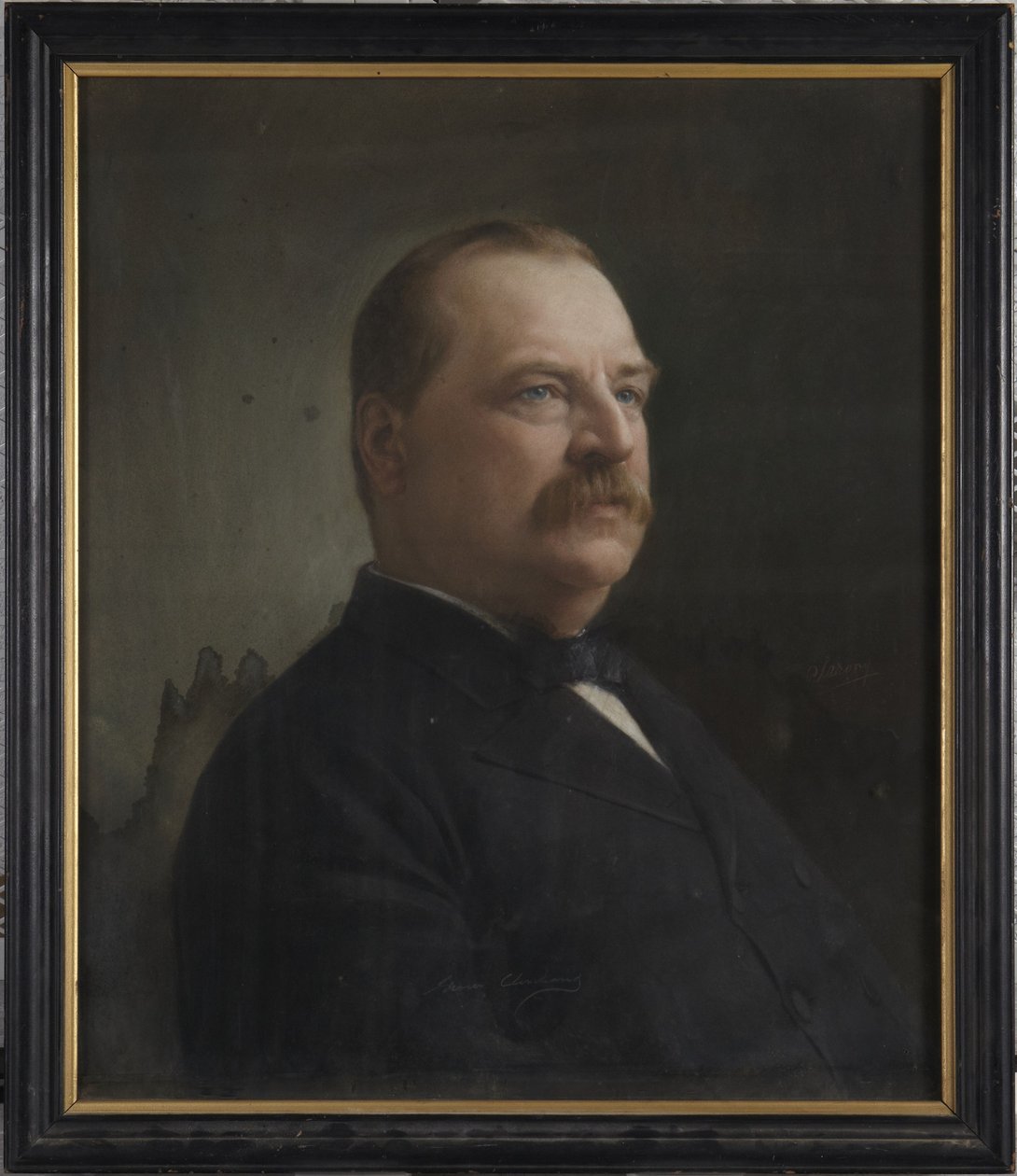 [Stephen] Grover Cleveland (1837-1908) by Napoleon Sarony
