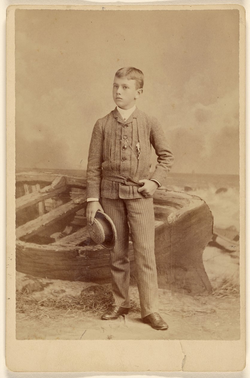 William Gay Skiddy, age 14 years - March 85 by Napoleon Sarony