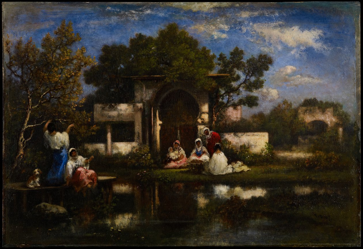 Seraglio, Constantinople, 1865-75 by Narcisse Virgile Diaz de la Peña