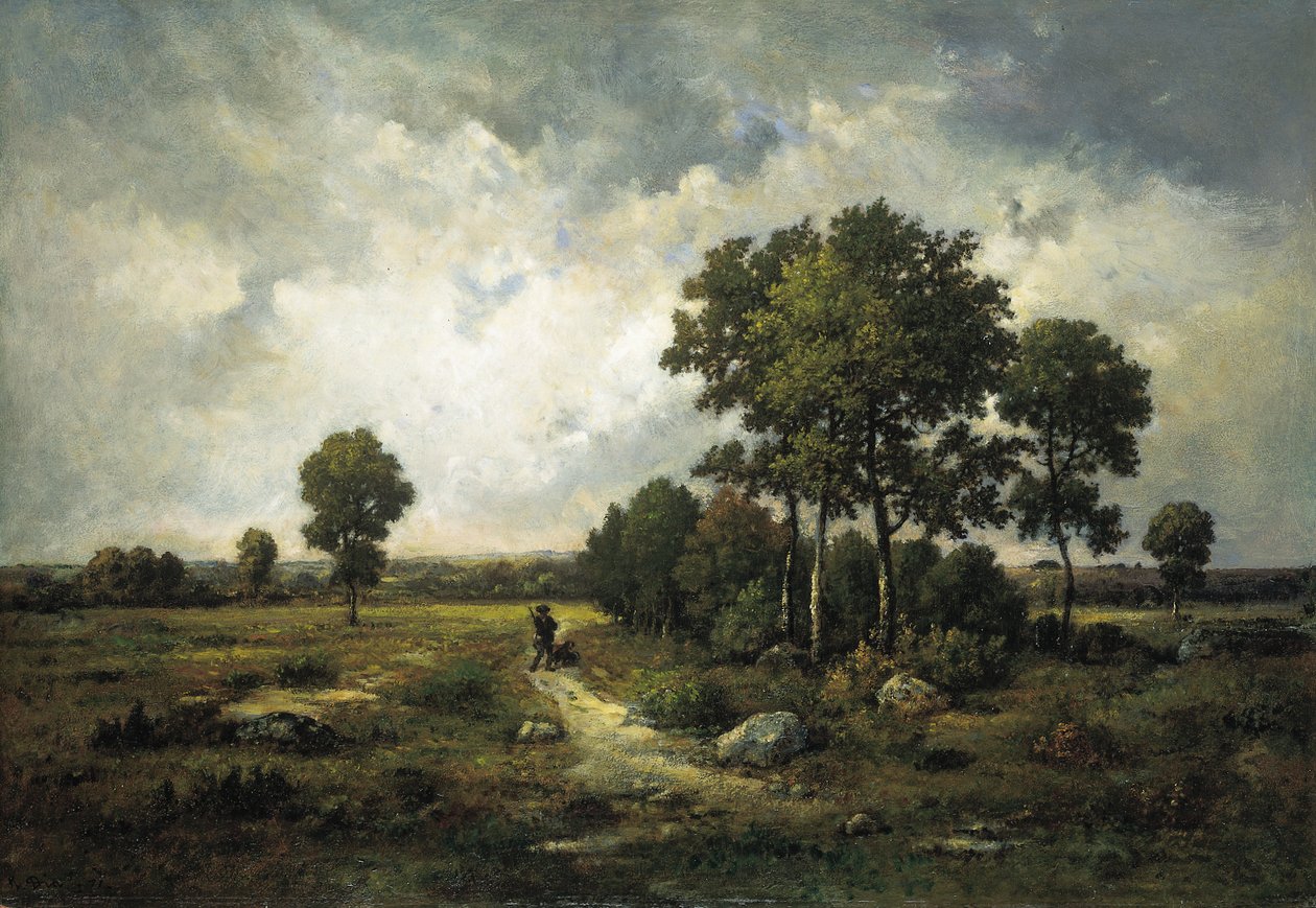 The Hunter by Narcisse Virgile Diaz de la Peña
