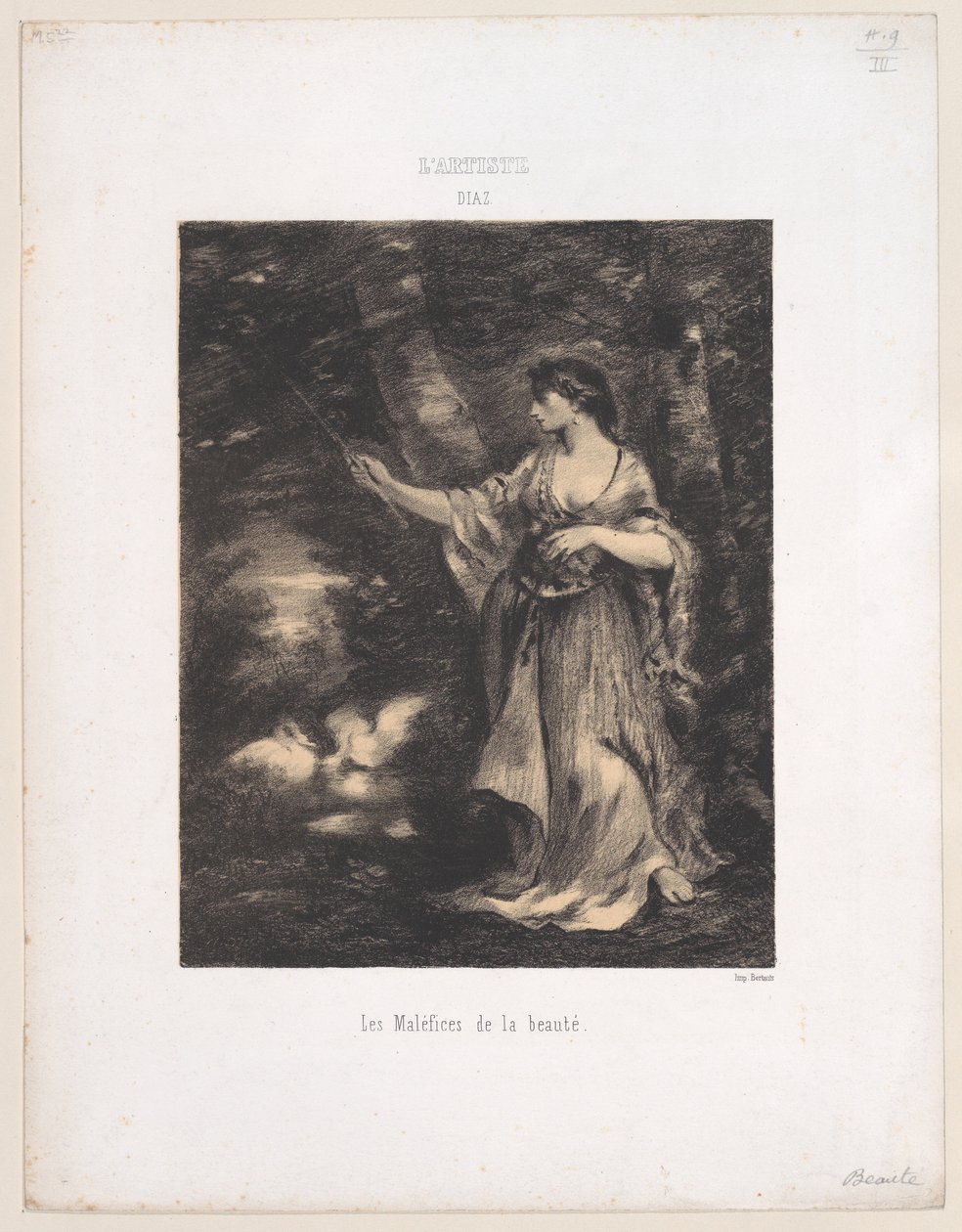 Les Maléfices de la Beauté by Narcisse Virgile Diaz de la Peña