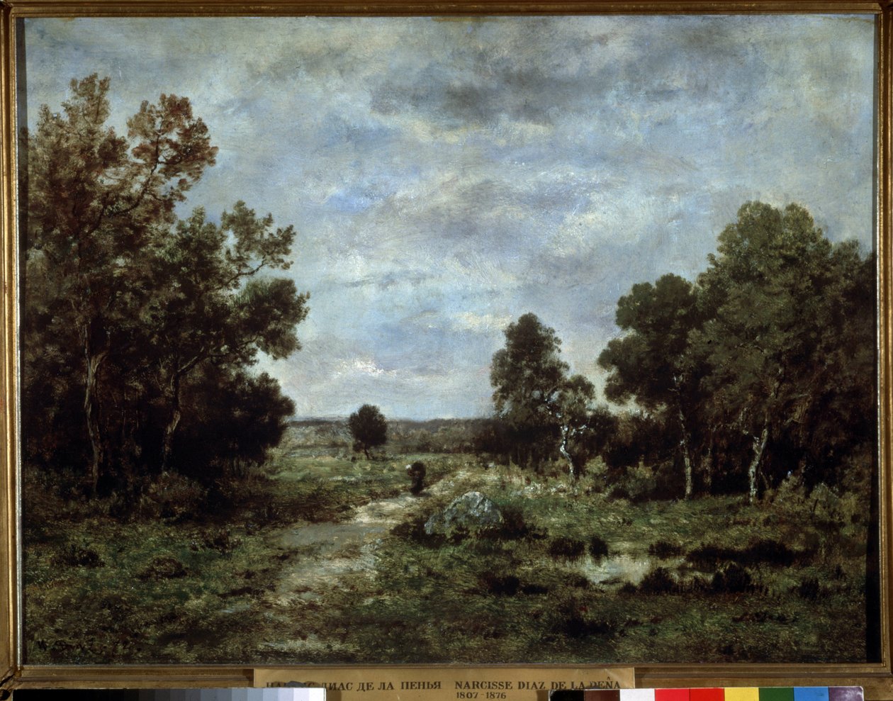 Autumn in Fontainebleau by Narcisse Virgile Diaz de la Peña