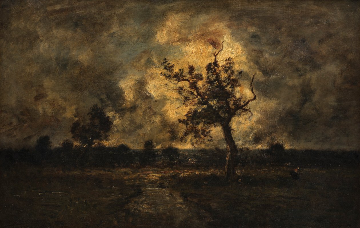 Stormy Atmosphere by Narcisse Virgile Diaz de la Peña