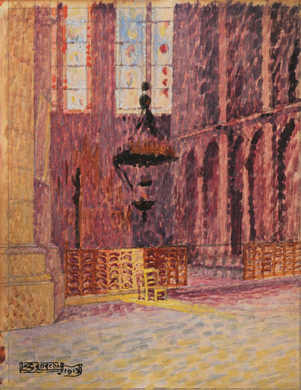 Notre Dame de Reims, The Apse Chapel by Narcisse Virgilio Díaz