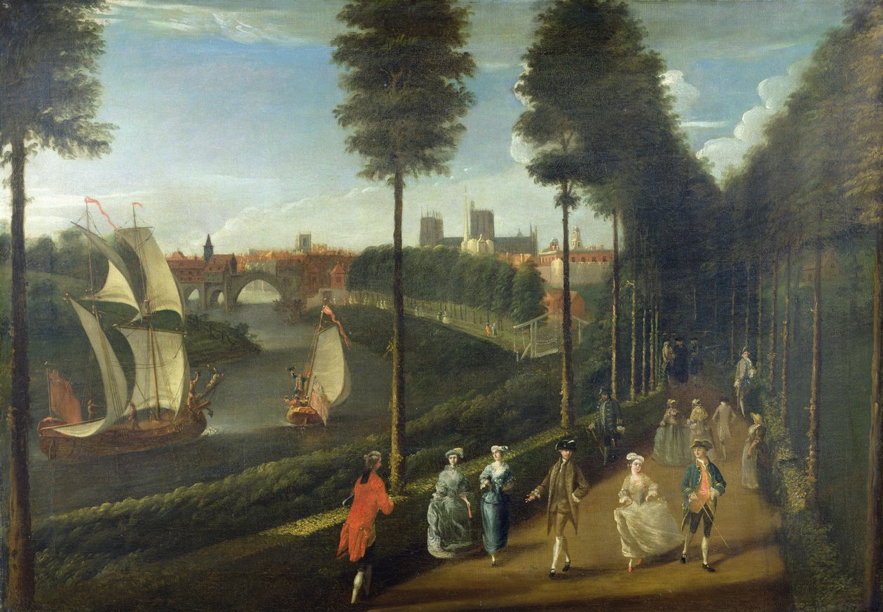 The New Terrace Walk, York by Nathan Drake