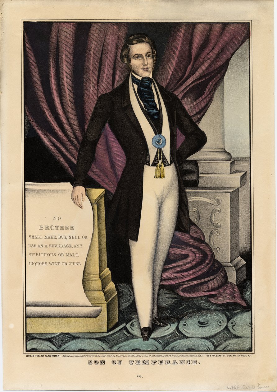 Son of temperance, published by N. Currier, New York by Nathaniel Currier
