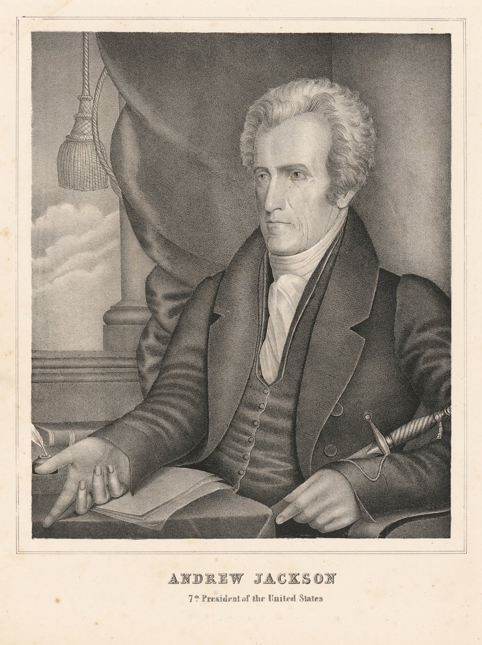 Andrew Jackson by Nathaniel Currier