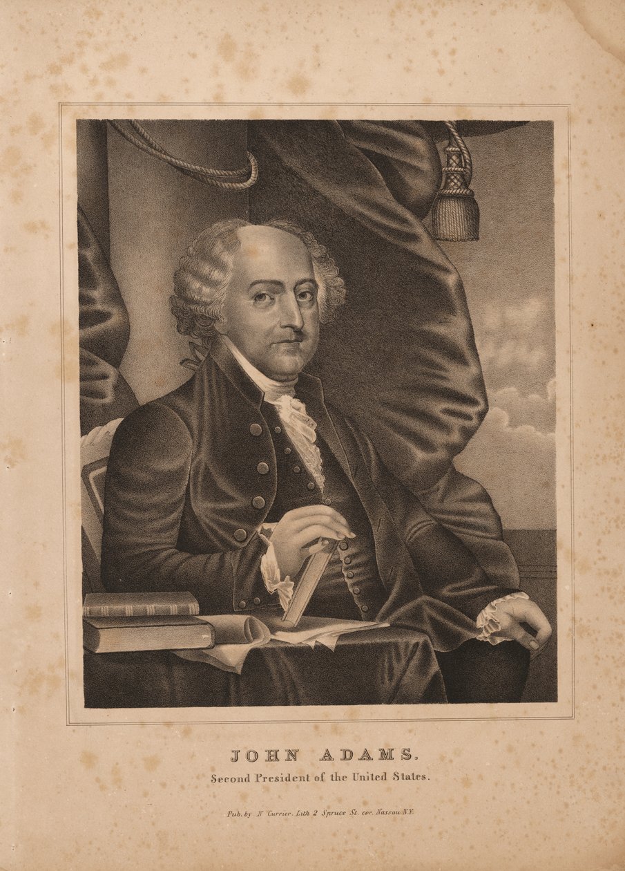 John Adams by Nathaniel Currier