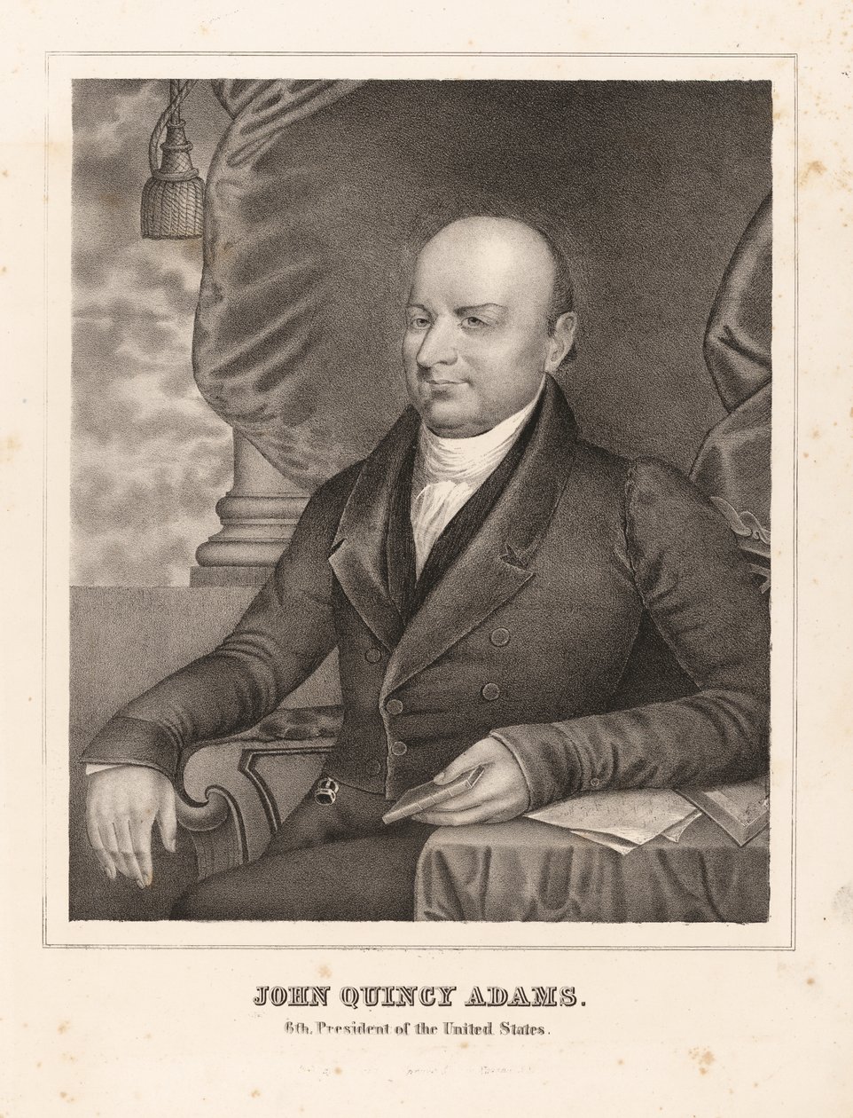John Quincy Adams by Nathaniel Currier