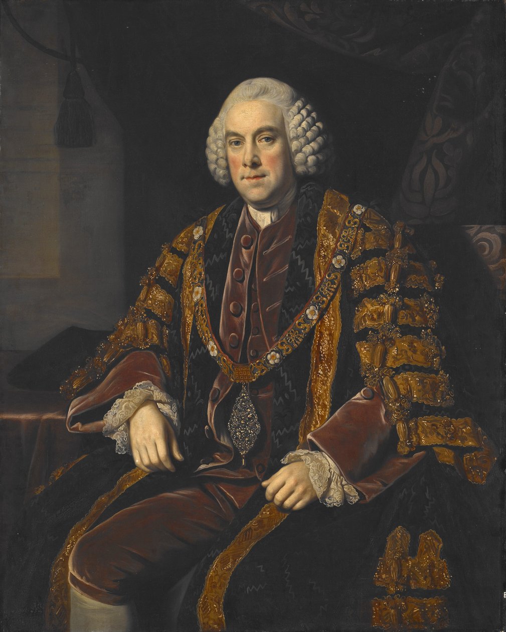 A Lord Mayor of London by Nathaniel Dance-Holland