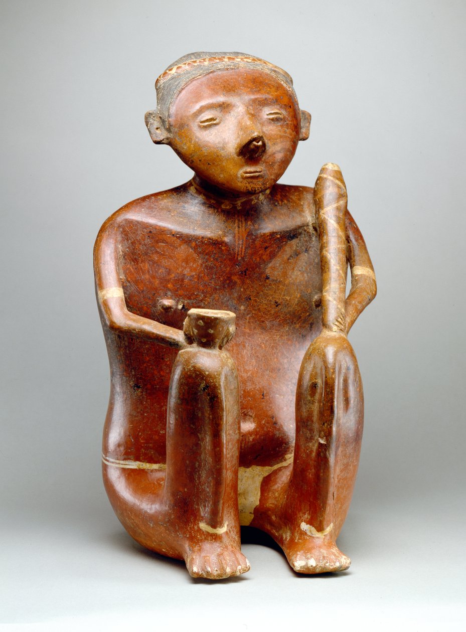 Seated Male by Nayarit