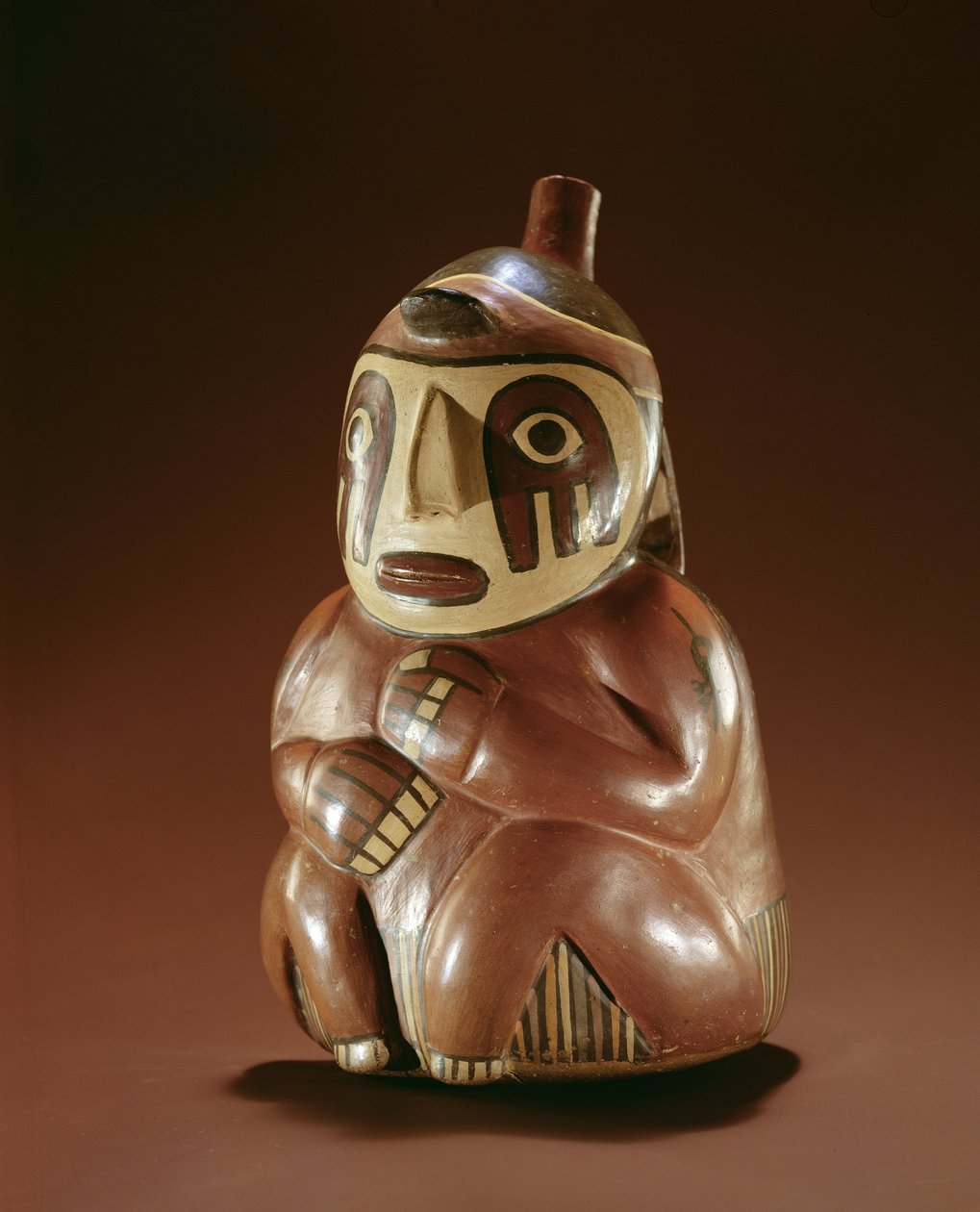 Figure bottle, Peru (ceramic) by Nazca Culture