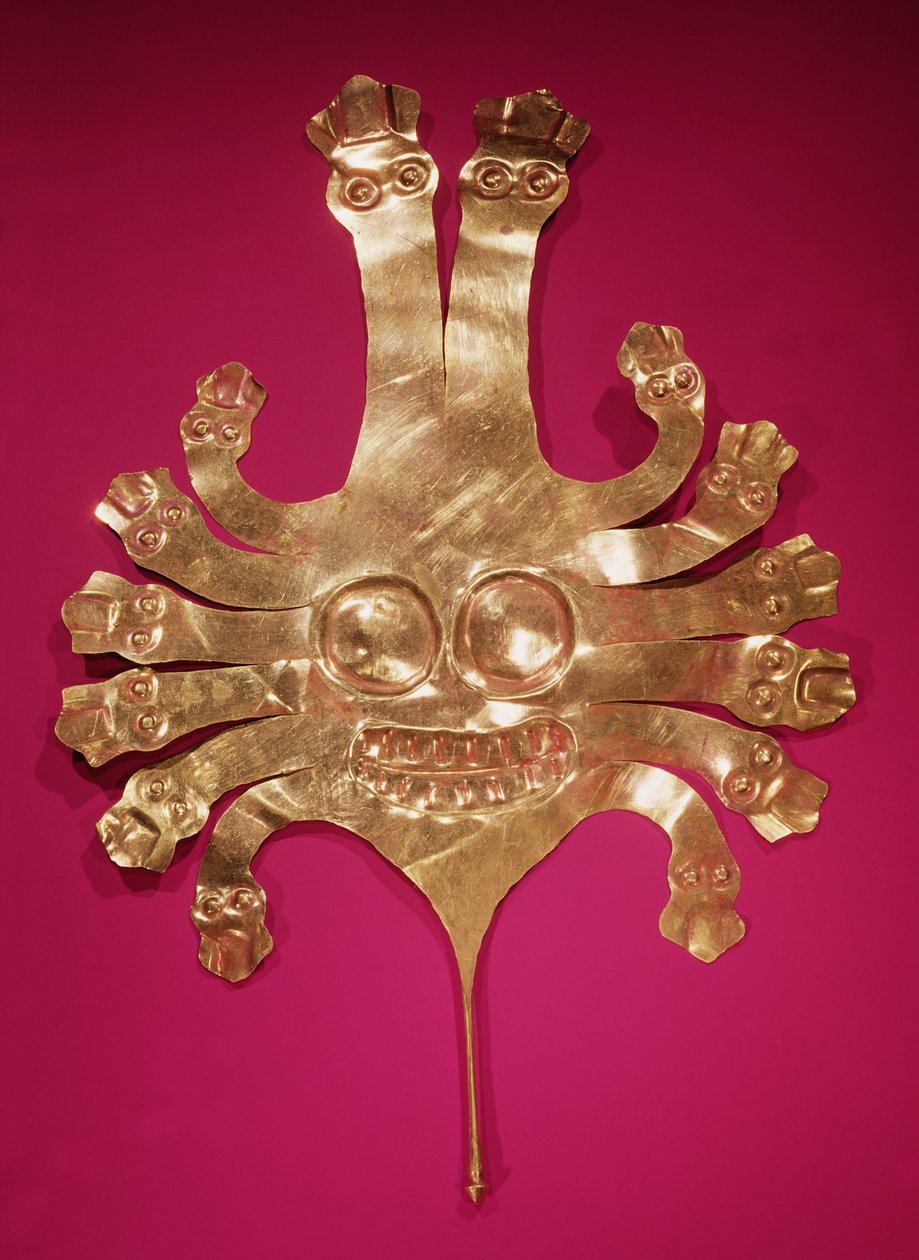 Head of Medusa, from Peru by Nazca Culture