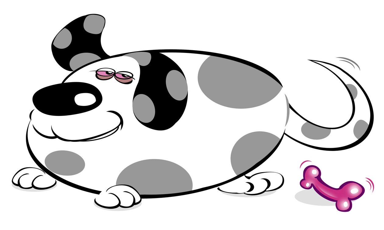 Dotty dog (caricature) by Neale Osborne