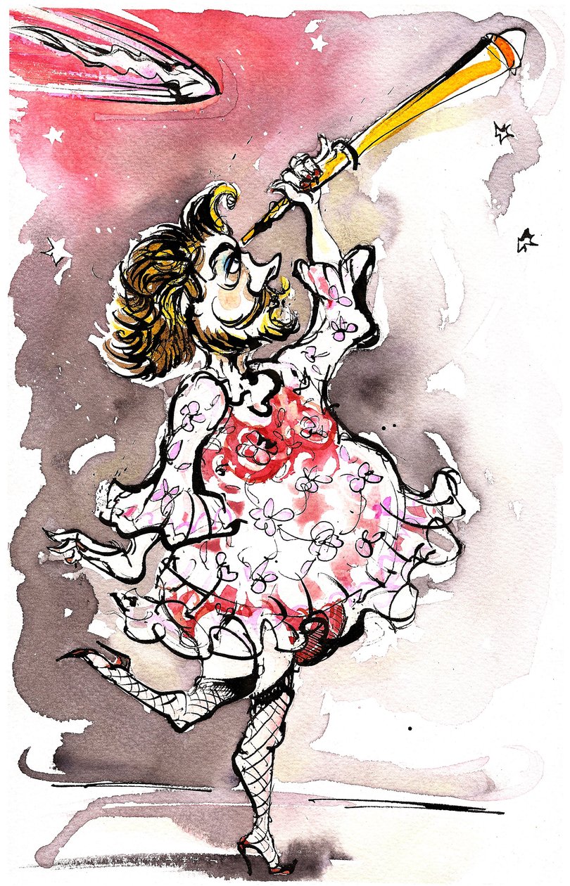 Le Grand Macabre - illustration to comic opera by György Ligeti by Neale Osborne