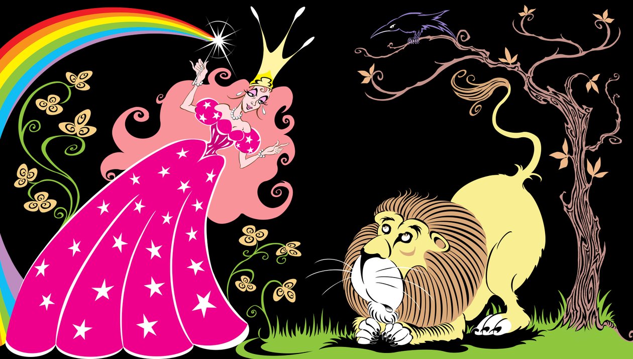 The Wonderful Wizard of Oz: Glinda the Good Witch and the Cowardly Lion by Neale Osborne