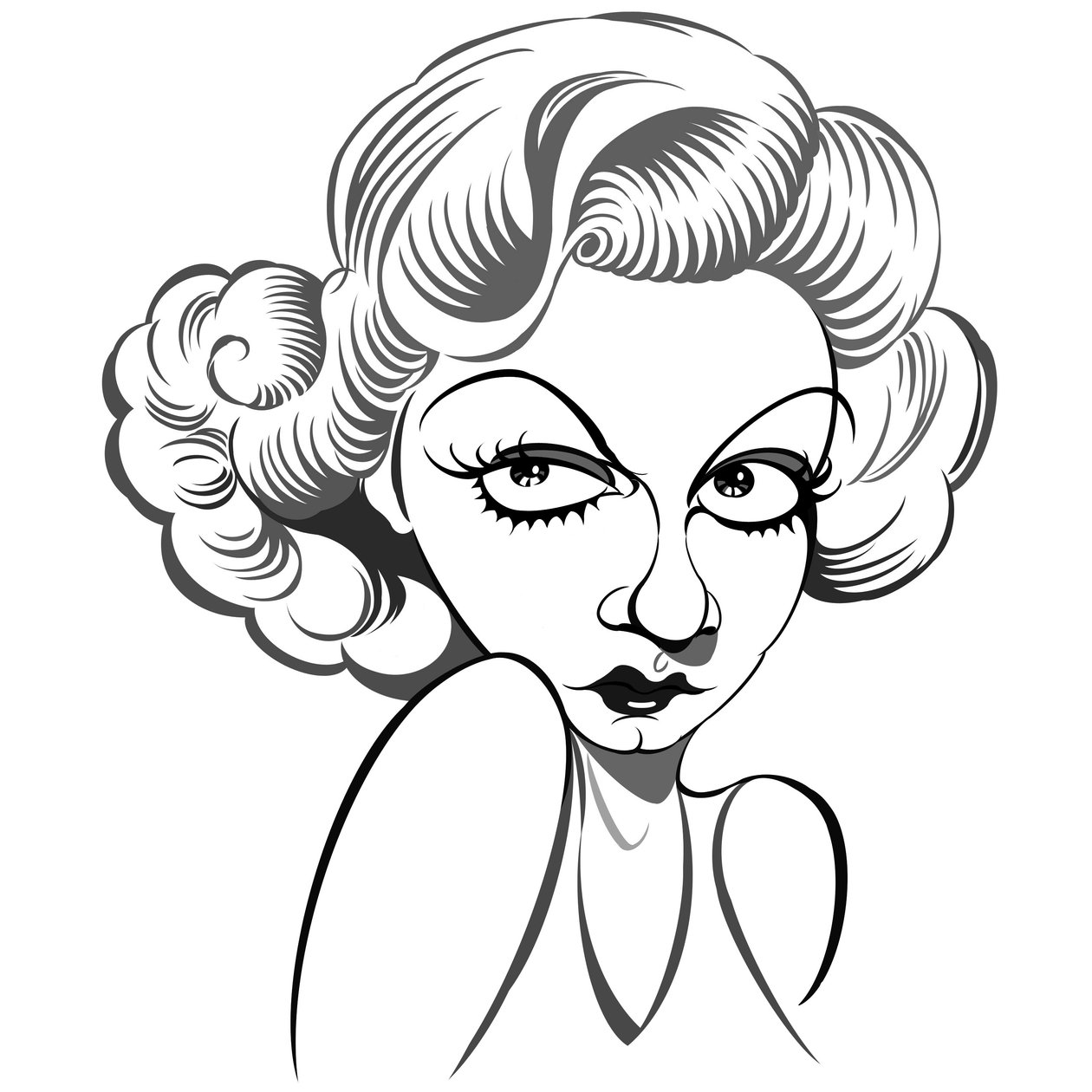 Jean Harlow, 2018 by Neale Osborne