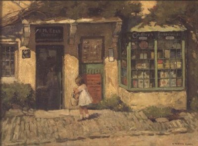The Village Stores by Nell Tenison Cuneo