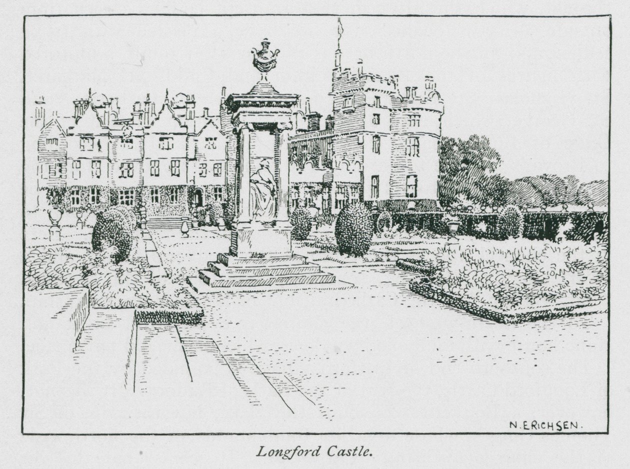 Longford Castle by Nelly Erichsen