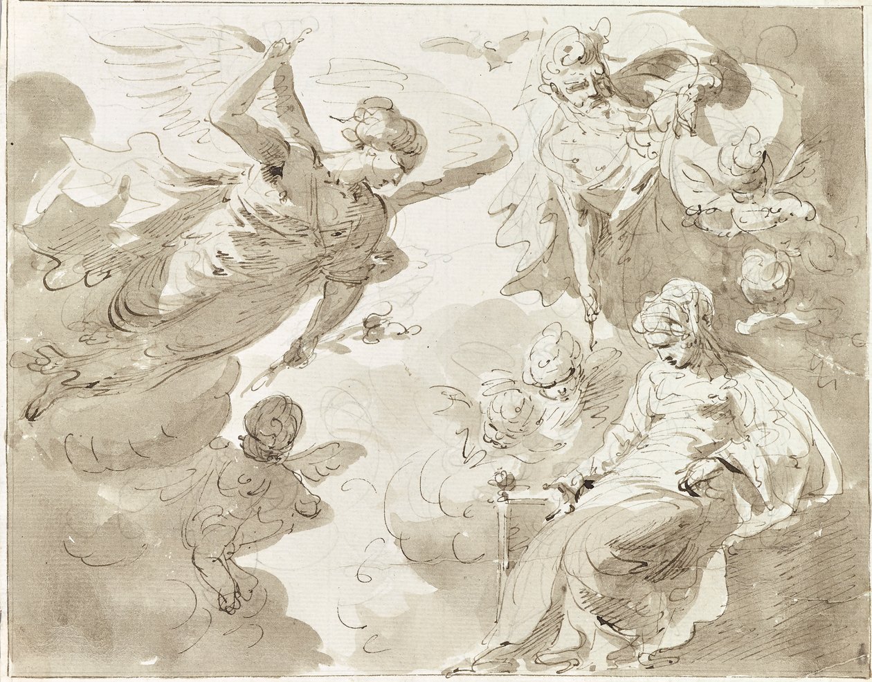 Biblical Scene by Leopold Blonder