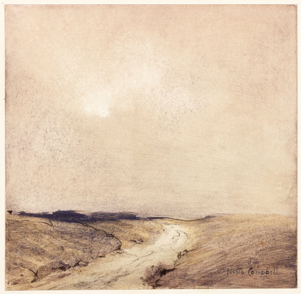 Yorkshire Moorland by Nesta Jennings Campbell